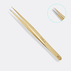 BFF Isolation Gold Fiber Tip Tweezers