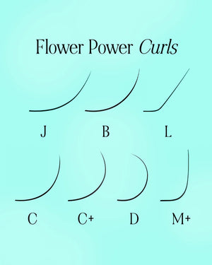 Flower Power True Matte Lashes 0.03mm Mixed Lengths