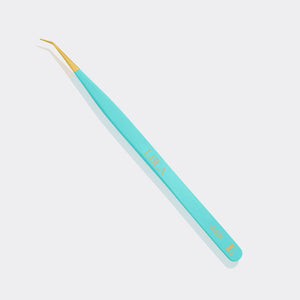 Teal JL Slim Isolation Tweezers - Long