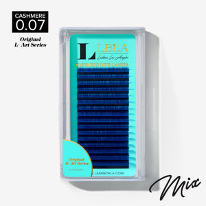 Art Series Cashmere 0.07 Mixed Length Tray - Blue