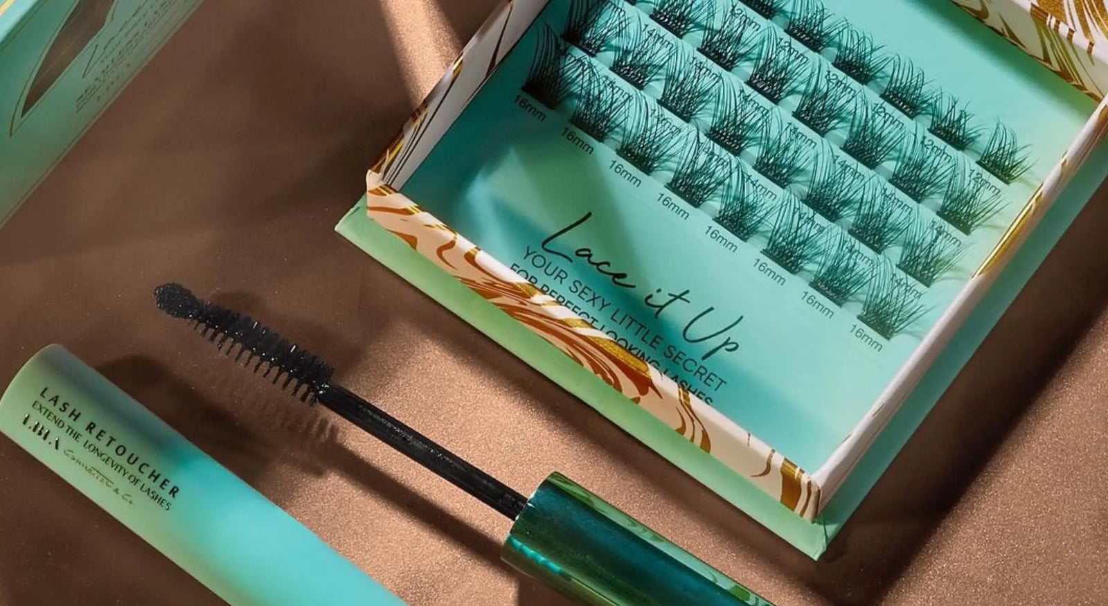 LBLA Lace It Up DIY lashes and aftercare products