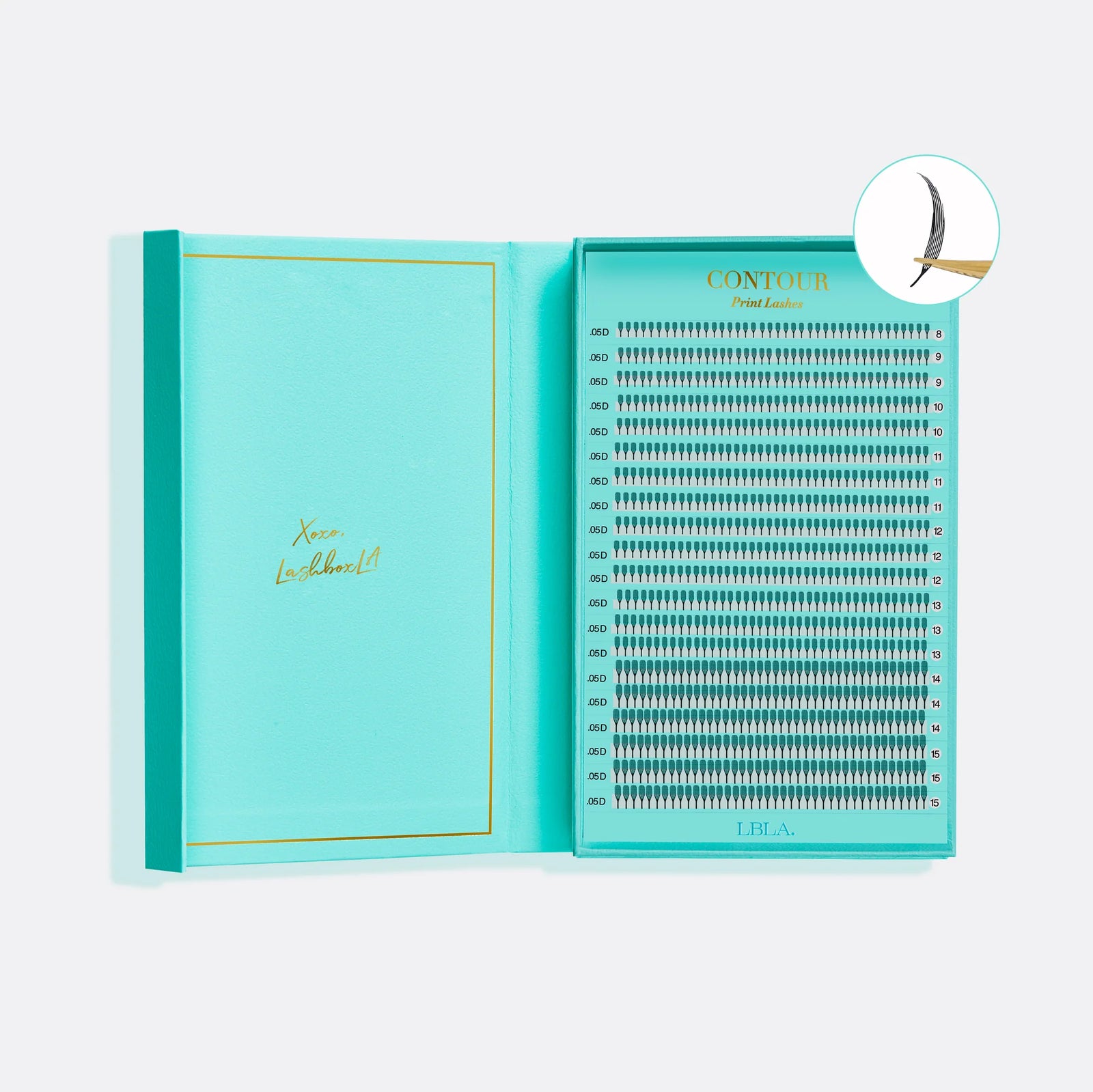 Anime Tower Spike - 0.05 Contour Laser Print Lash