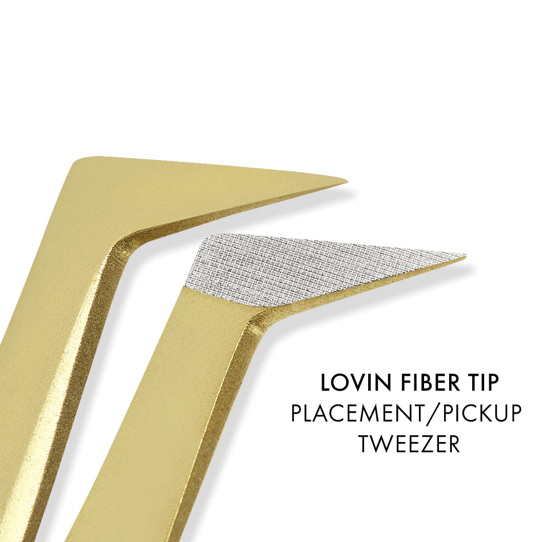 Lovin Volume Gold Fiber Tip Tweezers