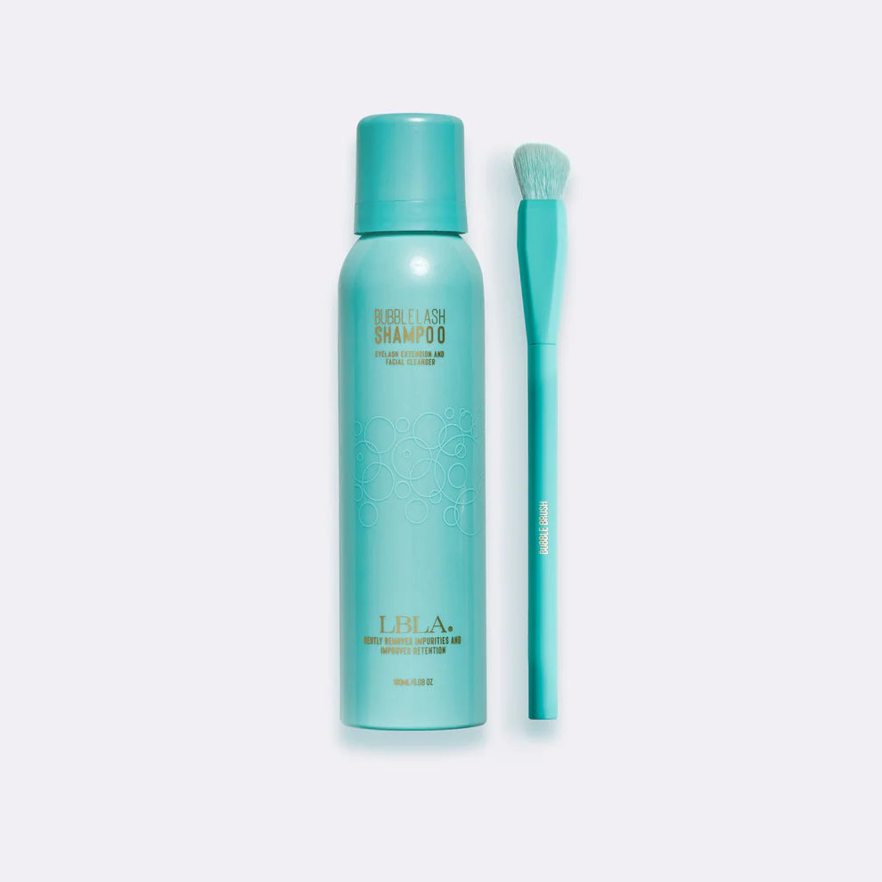 Aftercare Kit - Travel Size Bubble Lash Shampoo & Cleansing Brush