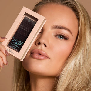 Flower Power True Matte Lashes 0.03mm - MAPLE BROWN Individual Lash Extensions