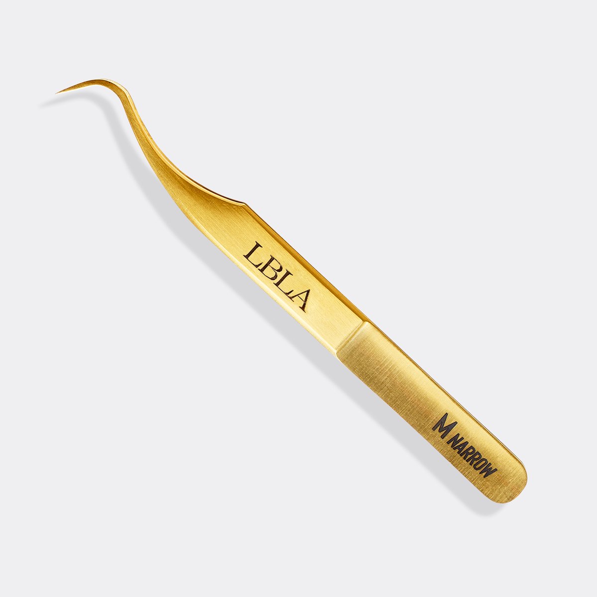 Satin Gold M Narrow Tweezers