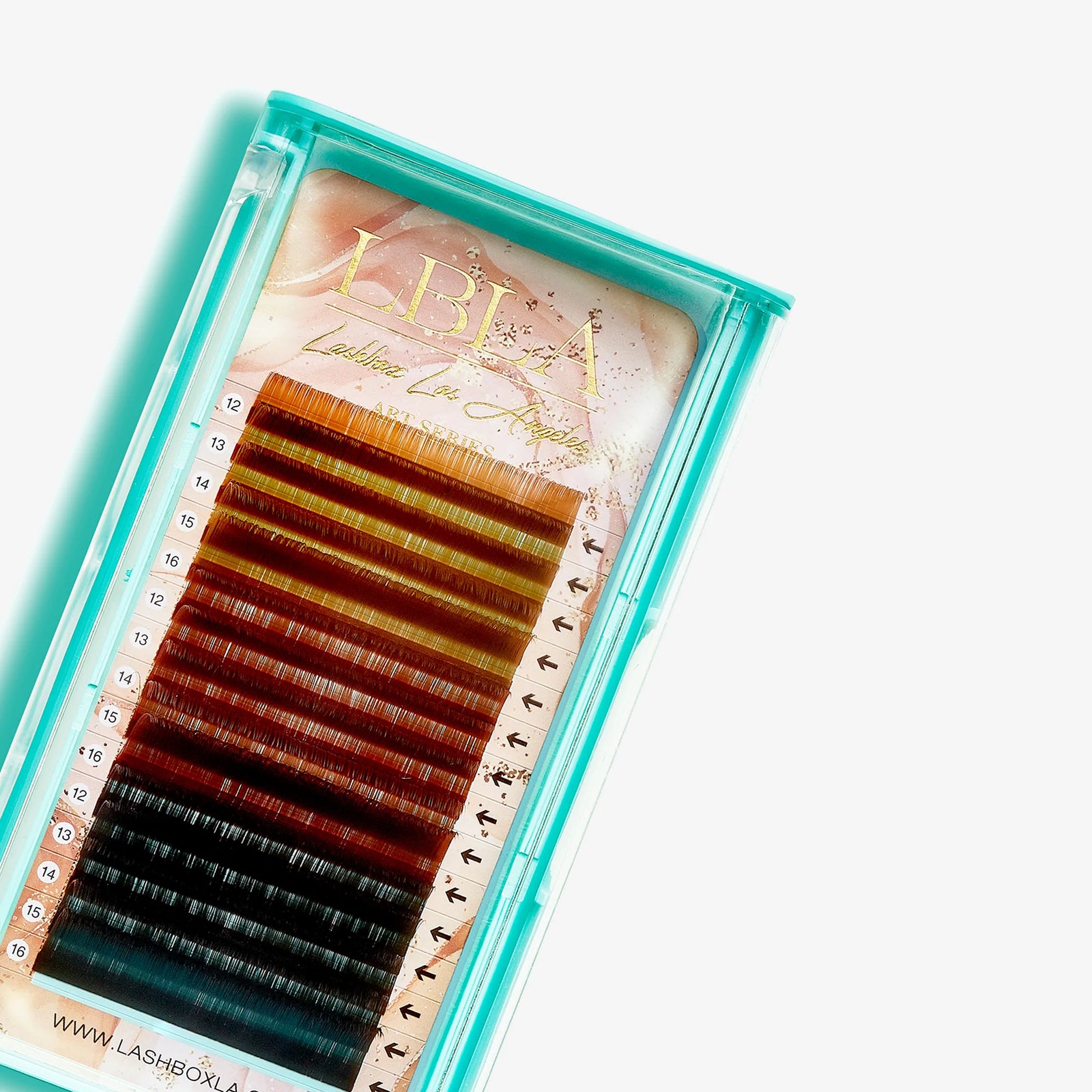 Mega Volume Art Series 0.03mm Mixed Lengths Tray - Down to Earth (Brown)