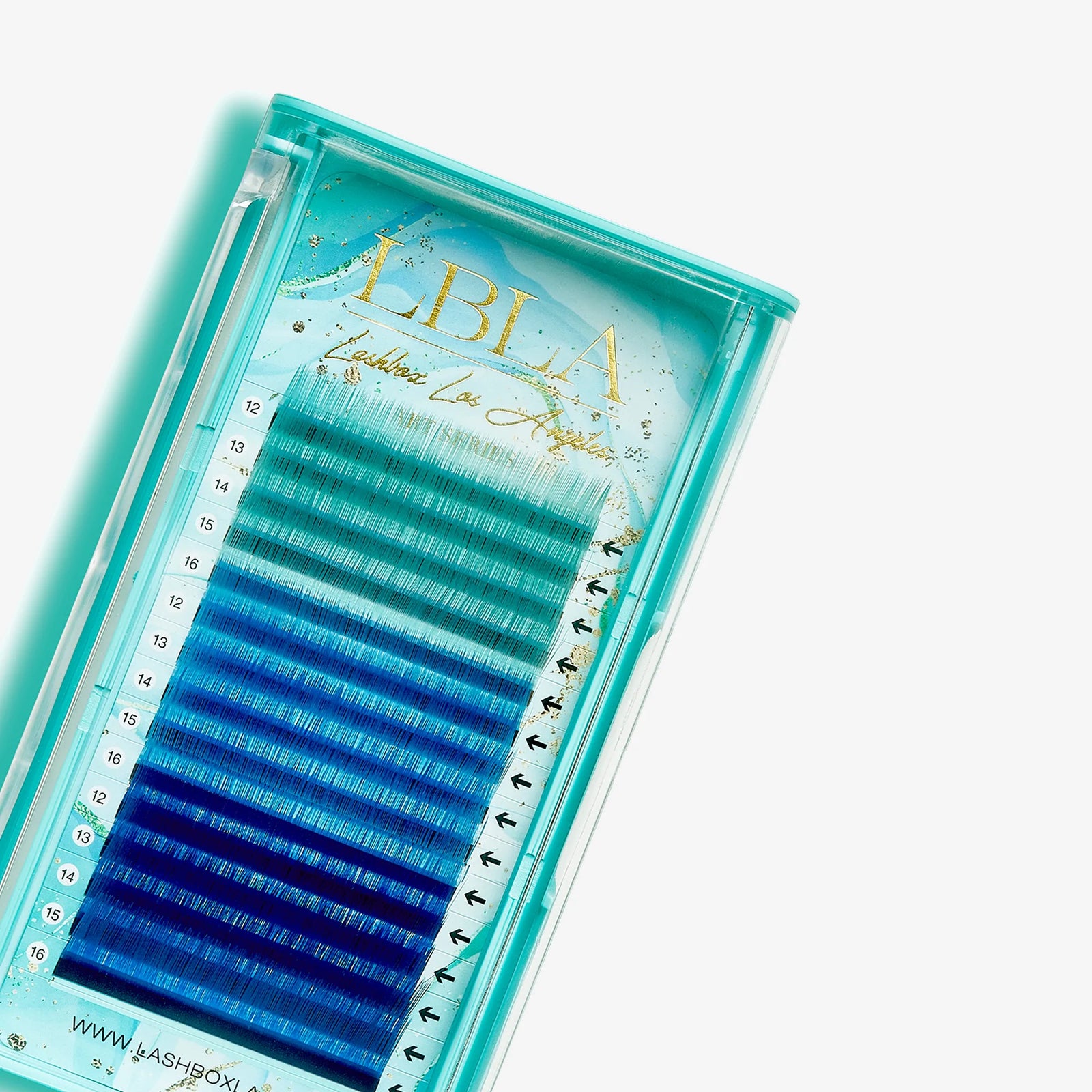 Mega Volume Art Series 0.03mm Mixed Lengths Tray - Making Waves (Blue)