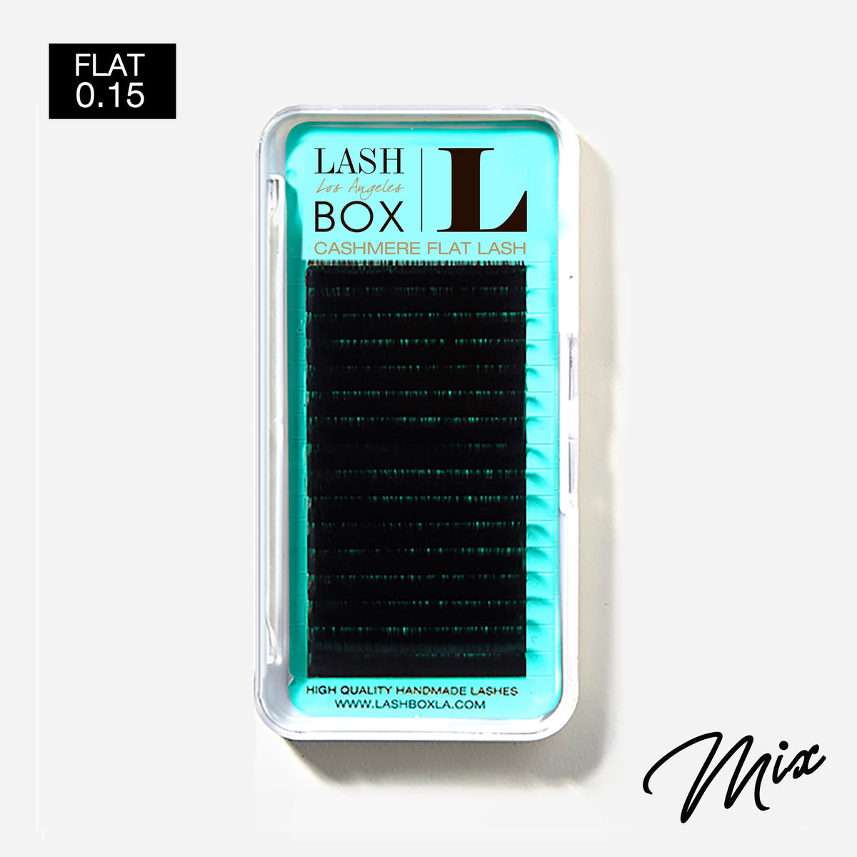 0.15 Cashmere Flat Lashes - Mixed Trays