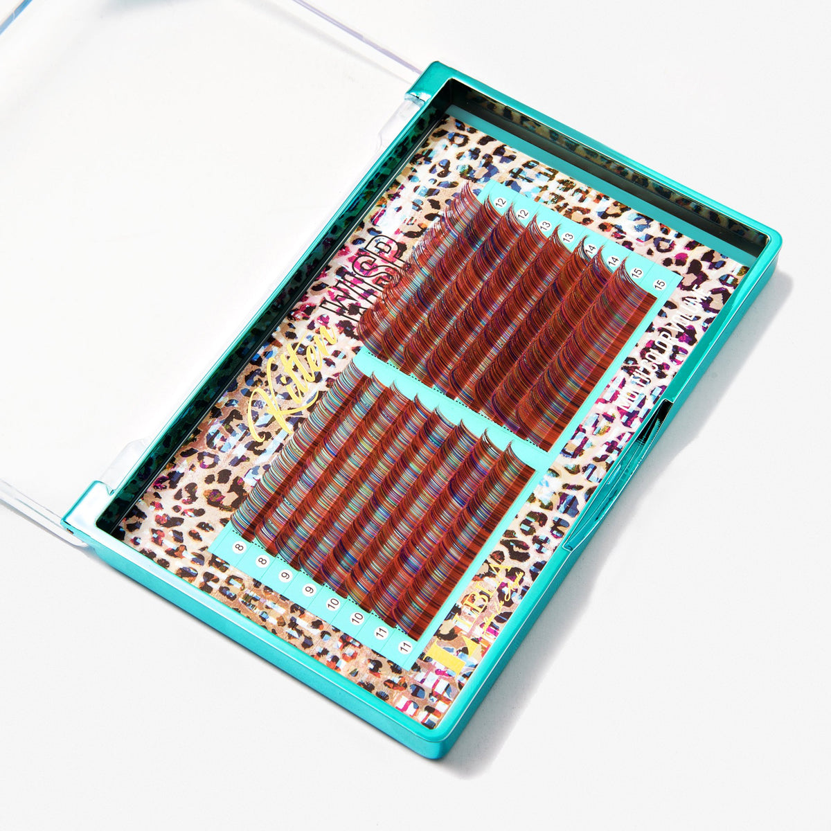 Kitten Wisp Lashes - Mixed Coloured Tray - 0.06 mm