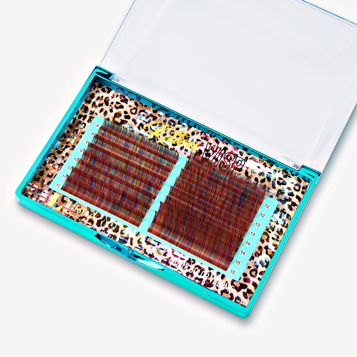 Kitten Wisp Lashes - Mixed Coloured Tray - 0.06 mm