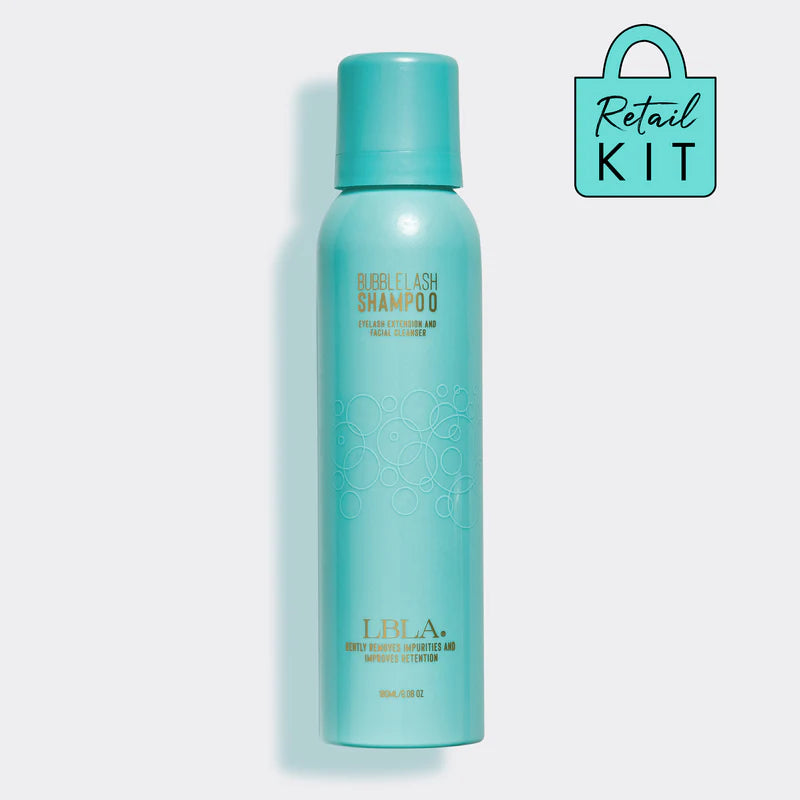 Bubble Eyelash Extension Shampoo- Retail Set Regular Size