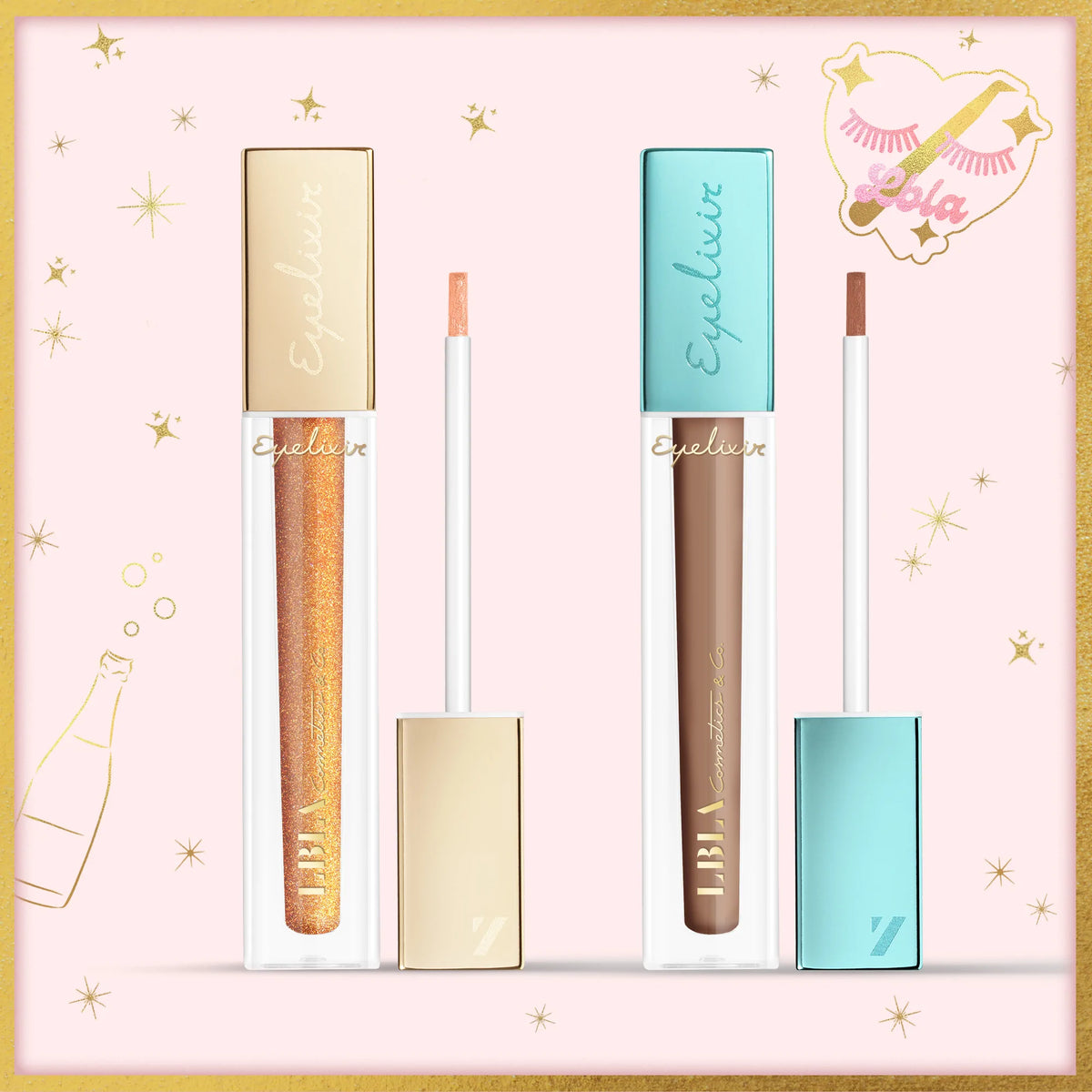 Teddycoat Duo Eyelixir Liquid Eyeshadows