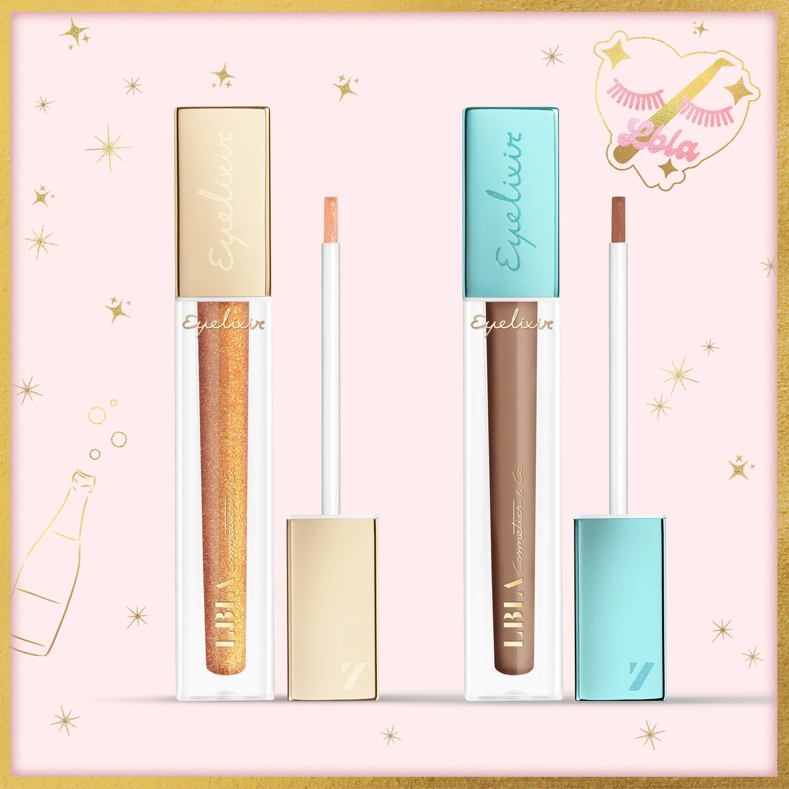 Teddycoat Duo Eyelixir Liquid Eyeshadows