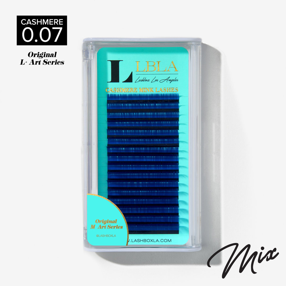 Art Series Cashmere 0.07 Mixed Length Tray - Blue