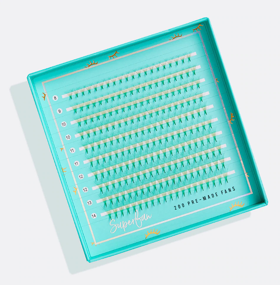 Green Super Fan 0.05 8D - 200 Premade Fans