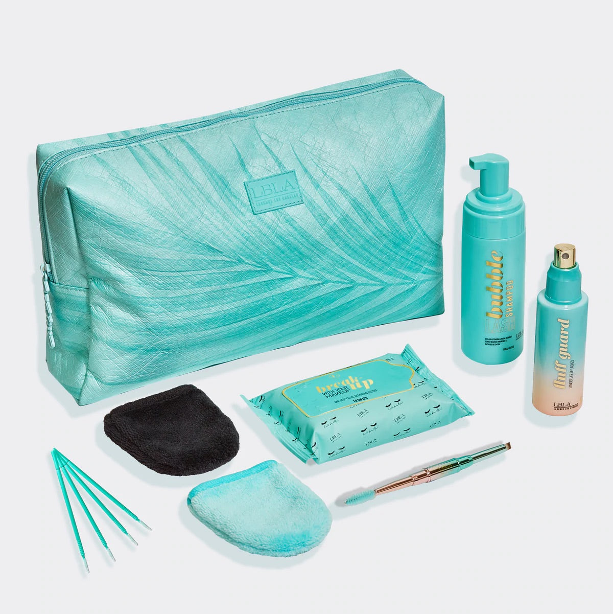 Eyelash Extension Aftercare Kit - Teal Bag