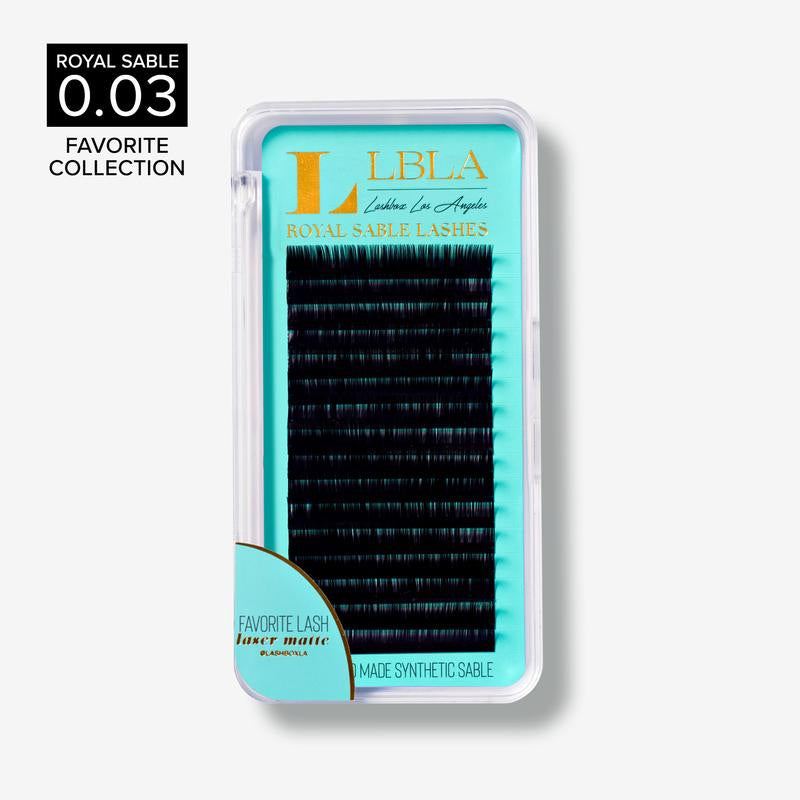 FAVORITE COLLECTION - 0.03 Royal Sable Eyelash Extensions