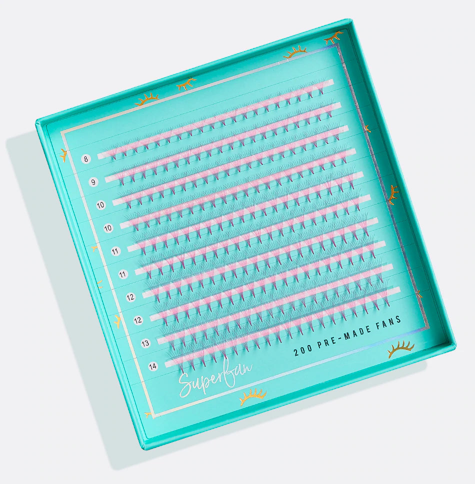 Pink Super Fan 0.05 8D - 200 Premade Fans