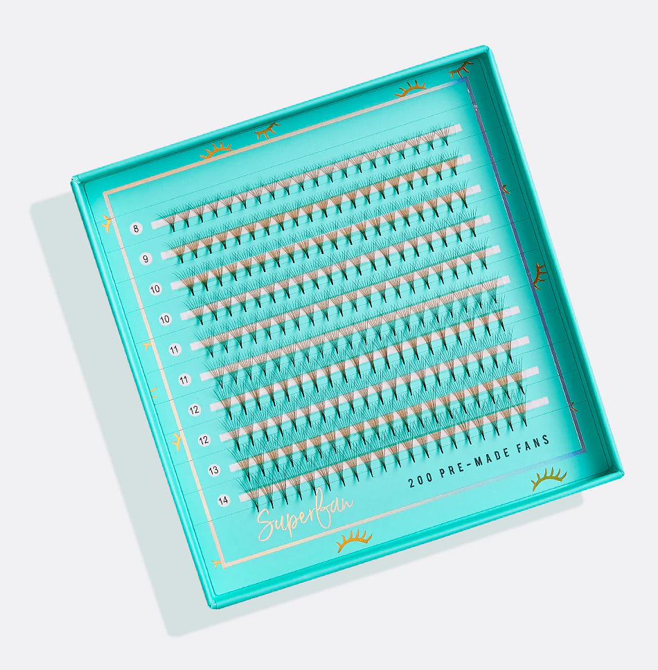 Brown Super Fan 0.05 8D - 200 Premade Fans