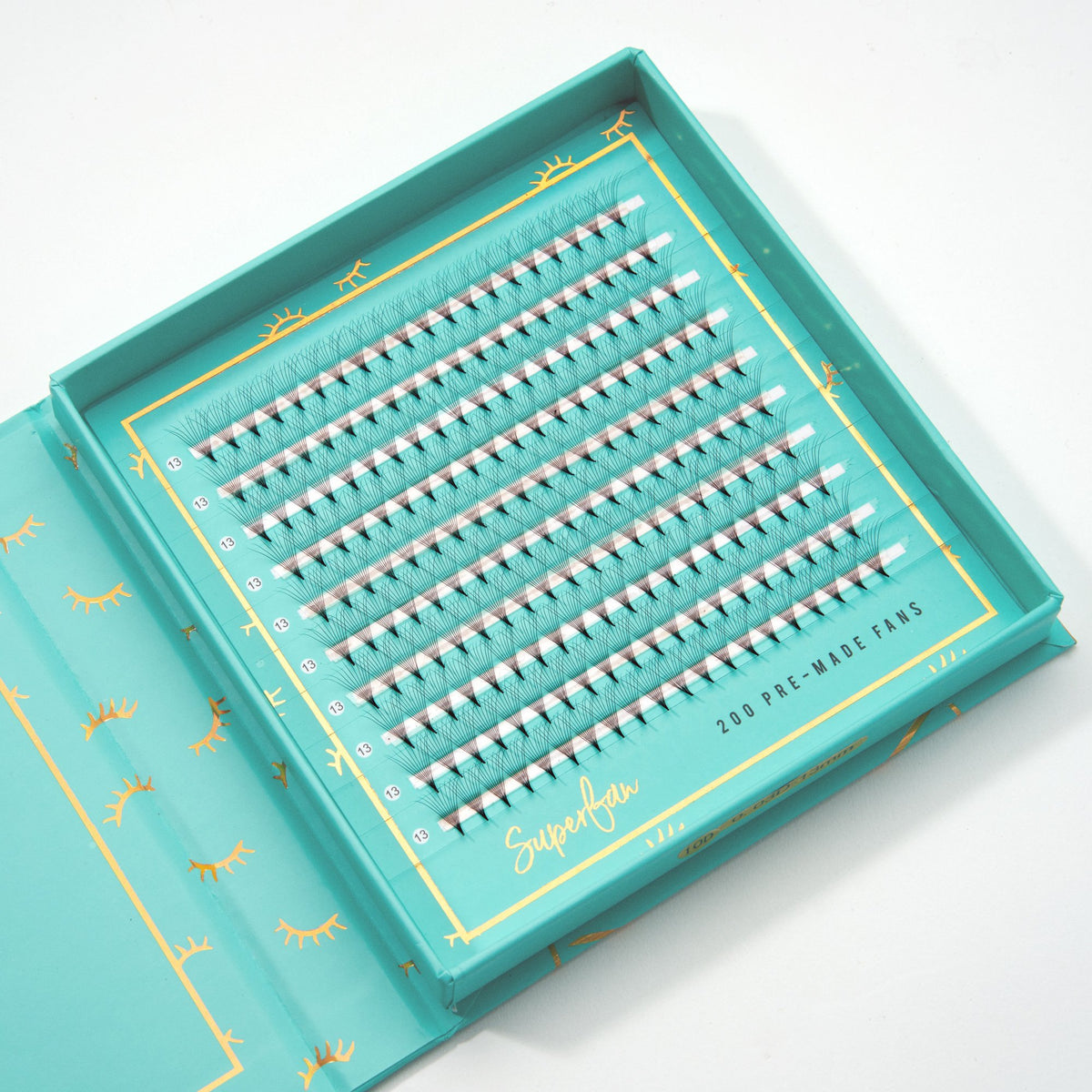 0.03 Super Fan Single Length Trays - 200 Premade Fans