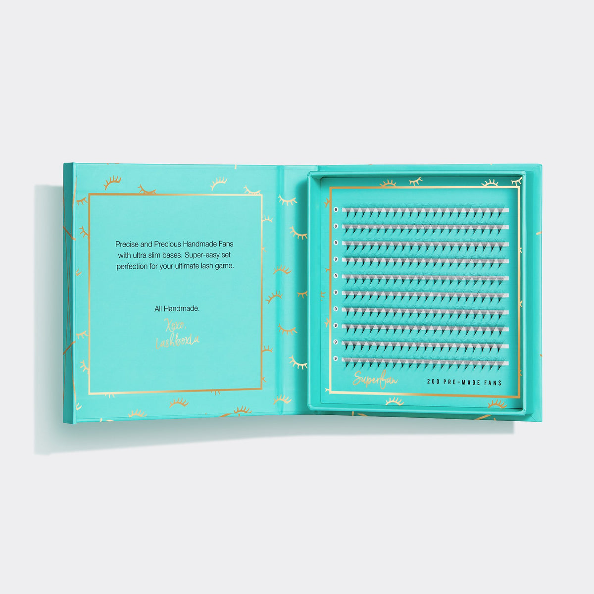 0.03 Super Fan Single Length Trays - 200 Premade Fans